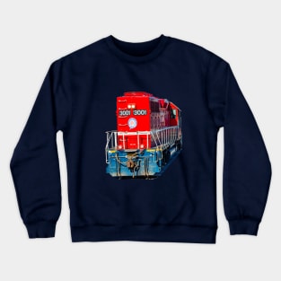 New Orleans public Belt Railroad Locomotive Crewneck Sweatshirt